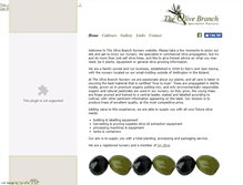 Tablet Screenshot of olivebranchnursery.co.za